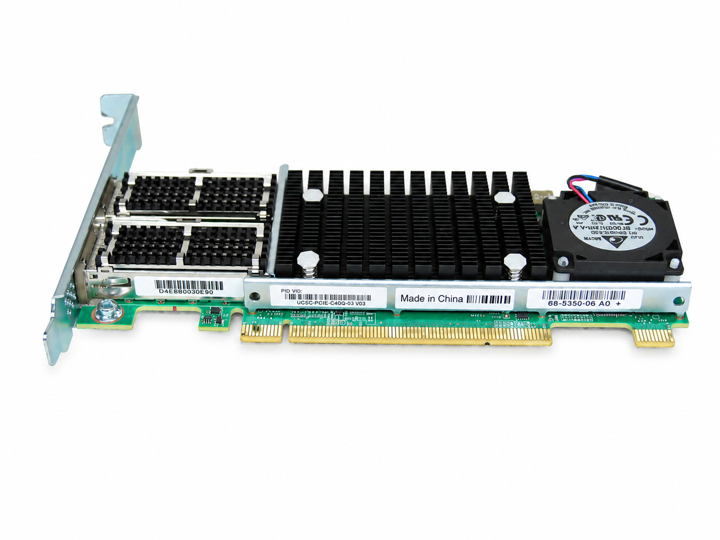 Cisco UCS interface card with heatsink and fan